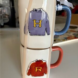NWT Rae Dunn + Harry Potter Ron Weasley Sweater Mugs